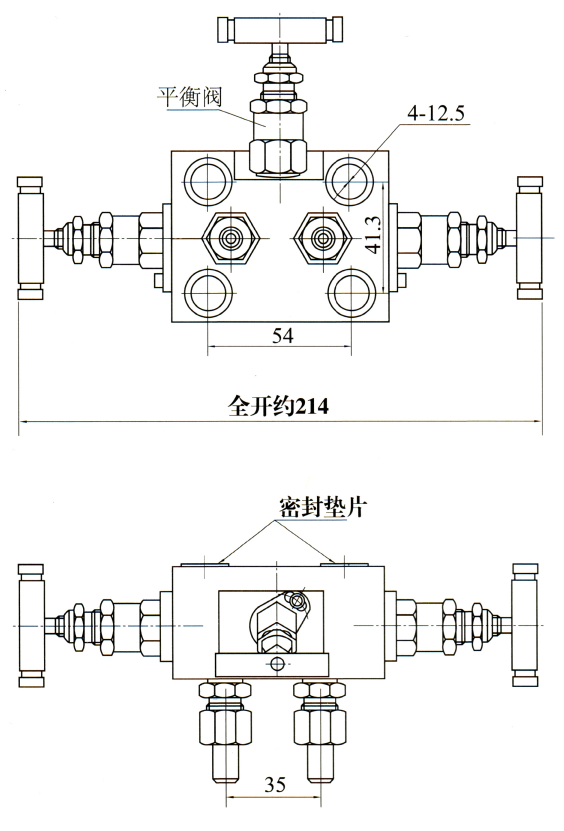 一体化阀组